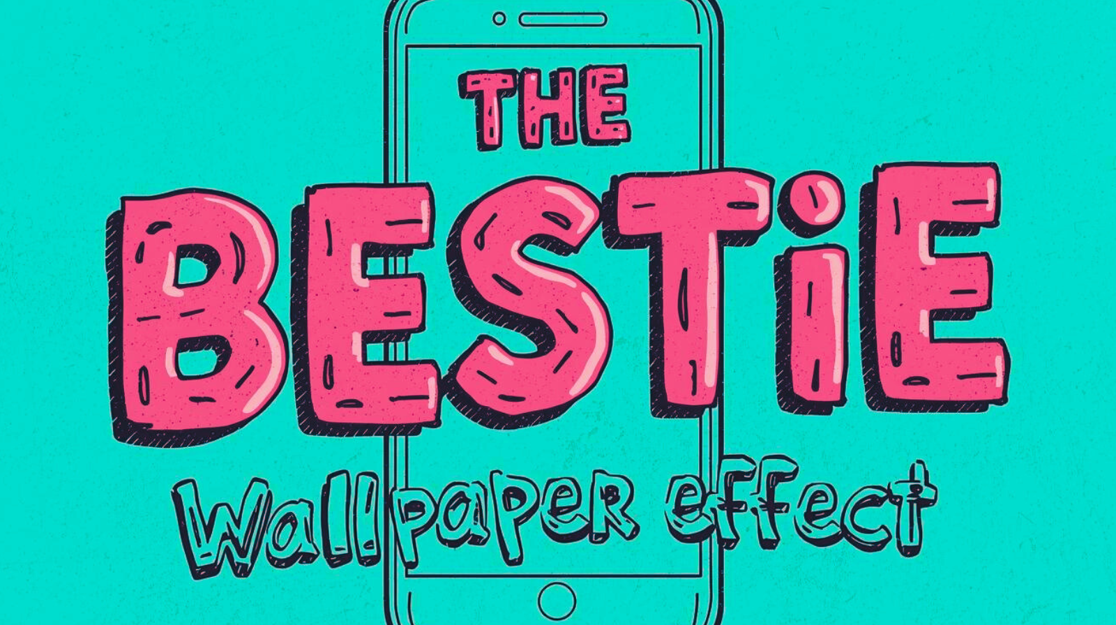 The Bestie Wallpaper Effect 待ち受け親友効果📱