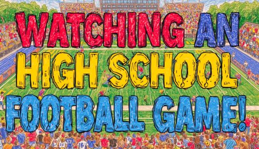 Watching an American High School Football Game! 高校アメフトを初観戦！🏈